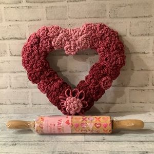 Sweet Valentine Mini Wood Rolling Pin Only